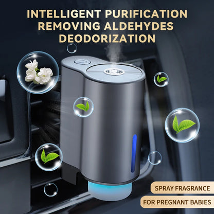 Humidifier Essential Oil Diffuser Smart Car Air Aromatherapy Diffuser, Fragrance Car Air fresheners with Three Adjustable