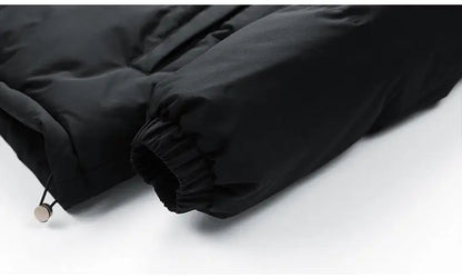 Winter Parka Men Brown Thick Warm Jackets Big Size 6xl 7xl 8xl Oversize Cotton Padded Windbreaker Outwear Waterproof Loose Coats