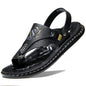 Brand Men's Sandals Summer Soft soled Anti slip Beach Shoes Male  Outdoor comfortable Men slippers Luxury High Quality sandalias