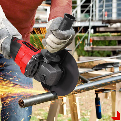 ONEVAN 3000W Brushless Electric Angle Grinder 3 Gear Cordless Cutting Metal Pipe Power Polish Tools For Makita 18V Battery Pin