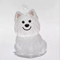 New Clear Puppy Hair Memorial Keepsake Capsule Pet's Dog Fur Container DIY Pendant Keychain Decor Pet Lovers Home Display Gifts