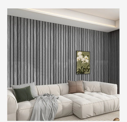 Thick Wood Grain Self-adhesive Wall Sticker Waterproof for Home Decortion Peel and Stick Foam Wallpaper Bedroom Living Room
