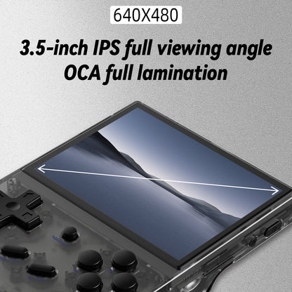 ANBERNIC RG35XX Plus/RG35XX Retro Handheld Game Console 3.5″ IPS Screen Linux Portable Video Game Player Support HD-M-I TV Outpu