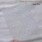 1 piece  5D silver nail stickers metal mini star nail art stickers high quality exquisite decals self-adhesive nail art stickers