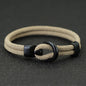 Fashion Rope Bracelet Men Double Layer Outdoor Camping Braclet Homme Accessories Survival Paracord Braslet Gift For Him