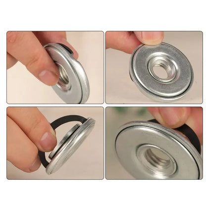 Rafford 1Pcs Quick Release Flange Nut M14 Thread Angle Grinder Flange Nut Power Chuck Pressing Plate For Diamond Cutting Disks