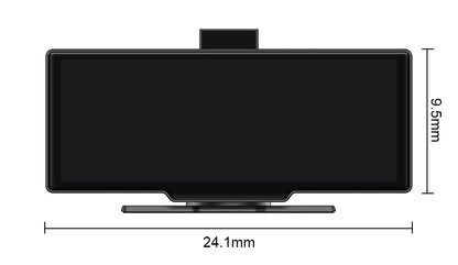 7/10.26" Wireless Carplay Screen for Car,5G Wifi Dash Cam 4K Car DVR,Android Auto Dual Lens GPS Navigation Video Recorder,FM AUX