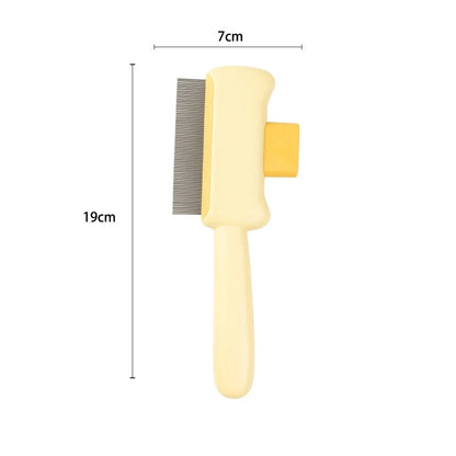Self-Cleaning One-Button Dog Comb Pet Hair Remover Cat Brush Massage Grooming Combs for Dogs And Pets