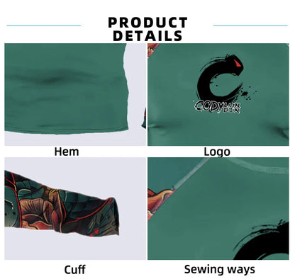 Mock Neck Hot MMA No Gi Rashguard Jiu Jitsu T-shirt+Pants Boxing Jerseys Set BJJ Muay Thai Shorts Compression Legging Sportsuit