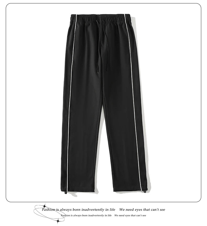 Men's Tracksuit Spring/autumn Man Two-piece Set Sweat Suit Overalls Korean Style Leisure Suit Plus Size Hoodies+Harem Pants