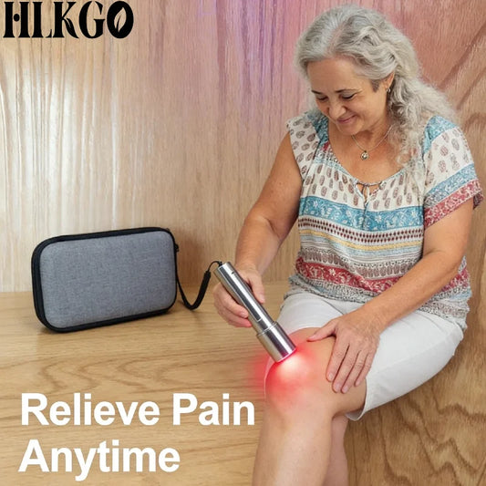 5 Wavelengths Red Light Near Infrared Therapy 940nm, Deep Tissue Pain Relief Physical Treatment for Arthritis Sciatica