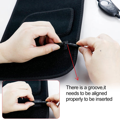LED Red Light Massage Belt 120 LEDs Back And Waist Pain Relief Relax Belt Muscle Pain Relief 660nm 850nm Body Care Belt