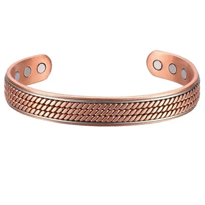 Pure Copper Magnetic Bracelet Men Arthritis Adjustable Magnets Women Cuff Therapy Health Energy Bangles Dropshipping / Wholesale