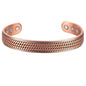 Pure Copper Magnetic Bracelet Men Arthritis Adjustable Magnets Women Cuff Therapy Health Energy Bangles Dropshipping / Wholesale