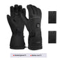 Men Electric Heated Skiing Gloves Smart Electrical  Winter Warm with Battery Case Gloves Touch Screen Electric Heated Equipment