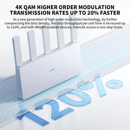 NEW XIAOMI Router BE5000 Wi-Fi 7 2.4/5GHz Dual-Frequency Mesh 2.5G High-Speed Network Port IPTV OFDMA Signal Amplifier Mi Home