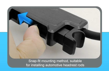 EAFC Car USB Fan Dual Head Cooling Air Fan Independent Switch 3-Speed 360 Degree Adjustable Auto Fan Car Electrical Appliances
