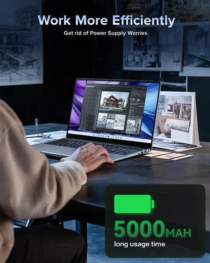 15.6" Laptop Computer Windows 11 Core i9-10980HK PC Gamer 16GB RAM Fingerprint Unlock Notebook Laptops Backlight Study Computer
