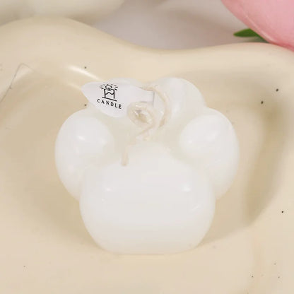 Cat Paw Shaped Scented Candle Handmade Decor For Pet Birthday Valentine Wedding Souvenir Diy Home Party Ornament Gift