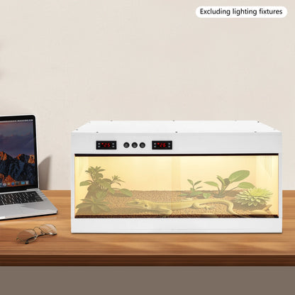 Reptile Pet Feeding Box Reptile Lounge Habitat with Intelligent Thermostat 220V Reptiles Breeding Box LCD Screen