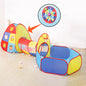 IMBABY 3 In 1 Children Balls Pool Toys Tent Crawling Tunnel Foldable Baby Ballon Playpen Kids Tent Ball Pit Baby Playground