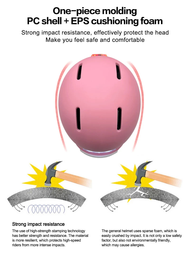 2023 Cycling Smart Tail Light Bike Adult Helmet Electric Bicycle MTB Road Scooter For Sport Urban Helmet Men Women USB charging