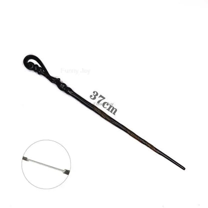 Anime Cosplay Metal Core Magic Wand Decoration Toy Accessories For Kids Bacchetta Di Plastic Magic Stick