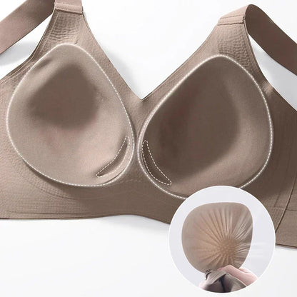 FallSweet 1/2PCS Seamless Push Up Bra for Woman Wireless Bralette Soft Comfortable Breathable Lingerie for Large & Small Bust