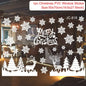 Christmas Window Stickers Christmas Wall Sticker Kids Room Wall Decals Merry Christmas Decorations For Home New Year Stickers