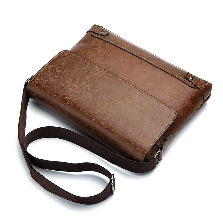 Shoulder Bag, Men's Crossbody Bag, Business Bag, Large Capacity, For Business Trips and Work