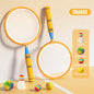 Kids Badminton Racket with Ball Parent-child Indoor Outdoor Sports Toy Training Equipment Children Teens Adult Birthday Gifts