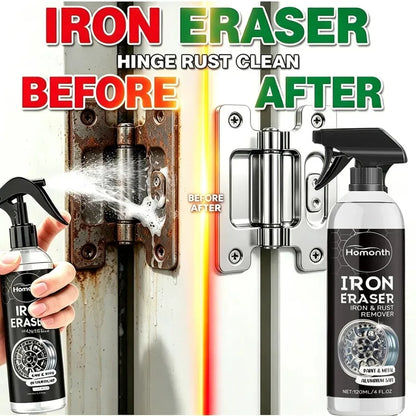 Universal Vehicle Rust Treatment Spray Dissolve Old Rust Prevent Re-rust Ideal For Car Detailing Garage Home Metal Cleaning Work