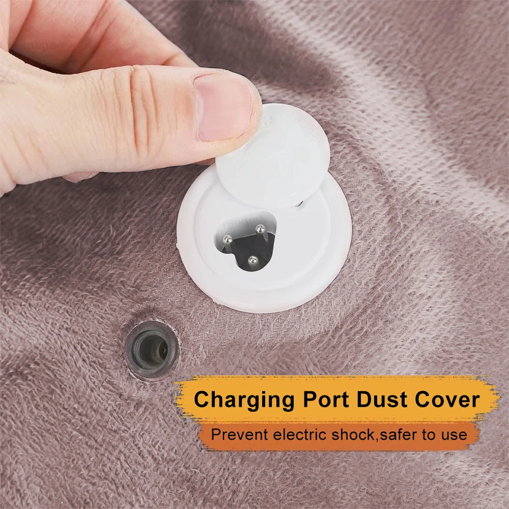 Hand Warmer Electric Hand Heater Portable Hand Heating Warmer Rechargeable Electric Hot Water Bag Heated Gloves Warm Hand Pocket