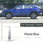 Car Paint Repair Pen Touch Up Scratch Remover DIY Auto Accessories For 2004-2025 Hyundai Tucson White Brown Black E9 BN Blue BU