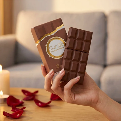 Sweet Chocolate Unisex Perfume 100ml Sweet Fragrance Long-lasting Scent Body Spray Creative Design Must-have For Daily Commutes