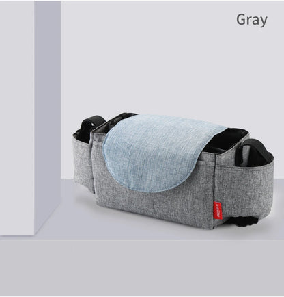 Baby Stroller Bag Pram Organizer Stroller Accessories Stroller Cup Holder Cover Trolley Organizer Pouch Travel Accessories