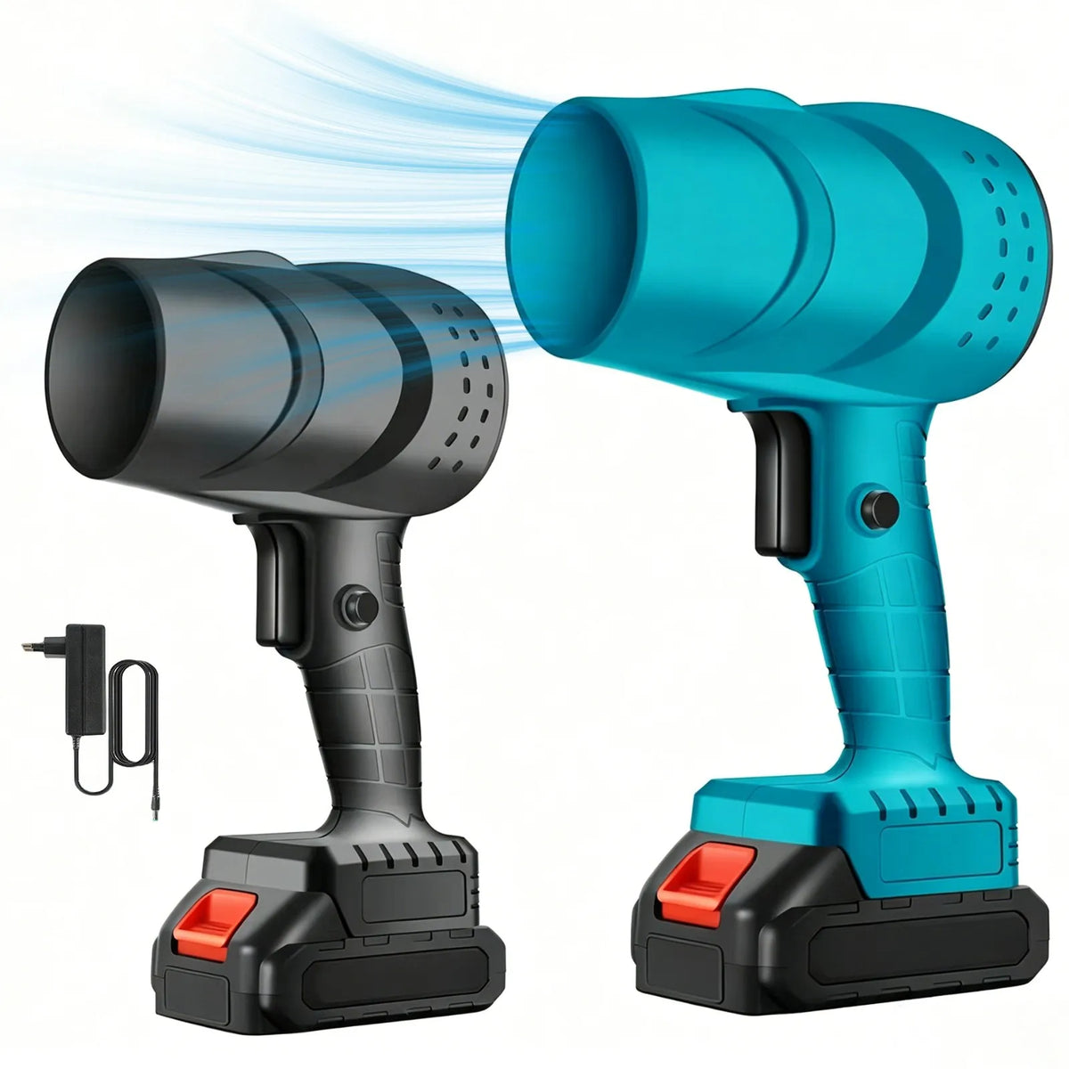 Electric Turbo Fan Blowers Dust Removal Air Blower Cordless Turbo Blower Jet Handheld Power Tools for 21V Makita Lithium Battery