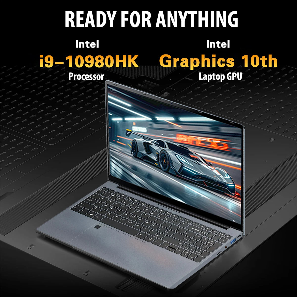 15.6' Intel Core I9 10980HK Laptop Computer Windows 11 Pro 16GB RAM 1TB SSD M.2 Notebook PC Gamer Portable Laptops Gaming Office