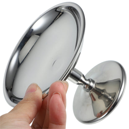 304 Stainless Steel Dessert Cup Ice Cream Cups Salad Goblet Retro High Base Bowl for Fruit Yogurt Snack Dish Bar Dinnerware