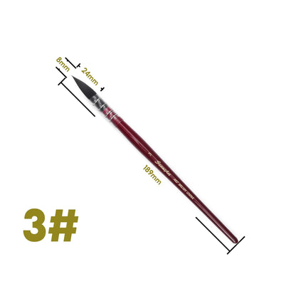 1Pcs Artist Hand-Painting Drawing Brushes Professional Watercolor Brush Pen for Water Color Painting Drawing School Art Supplies