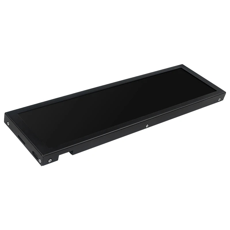 TURZX 8.8 Inch USB Secondary Screen Type-C Desktop Extended Display TF Card Play 1920*480 IPS LCD CPU RAM GPU Monitor NO AIDA64