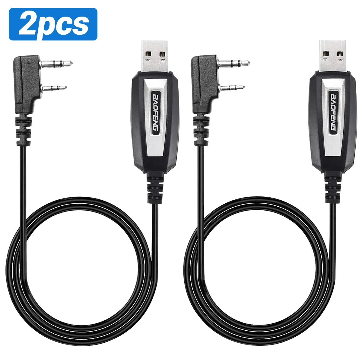 USB Programming Cable With CD for Baofeng UV-5R 82 888S UV-S9PLUS UV-13 16 17 21 Pro Quansheng UV-K5 5R Plus Walkie Talkie Radio