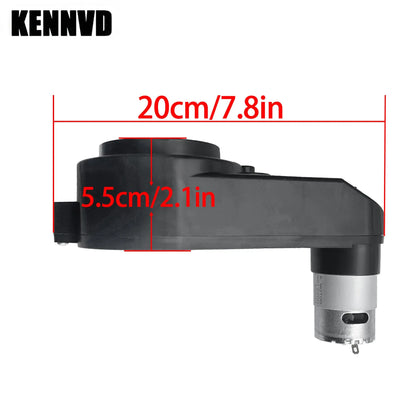 6V 12V 24V RS550 RS570 RS555 High Speed Children's Electric Ride on Toy Car Motor Gearbox Engine Reducer with Metal Gear Upgrade