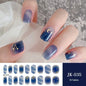 16/18/20Tips Semi-Cured Gel Nail Strips Adhesive Full Cover Stickers for Nails UV Lamp Need Press On Nails Fashion Manicure