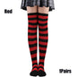 Color Striped Stockings Japanese Over Knee Socks Fashion Women Keep Warm Soks Sexy Slim Long Socks Hosiery JK Cosplay Lolita Y2k
