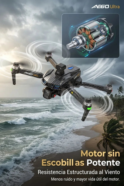 AE60 GPS Drone 8K Professional HD Camera Brushless 3-Axis Gimbal Obstacle Avoidance Touch Screen Airdrop FPV Security Dron Toys
