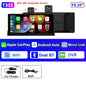 Srnubi 10.26 inch 4K ADAS Car DVR with 360° Rotation Dash Cam Wireless Carplay Android Auto Mirror Link BT WIFI AUX FM Dashboard