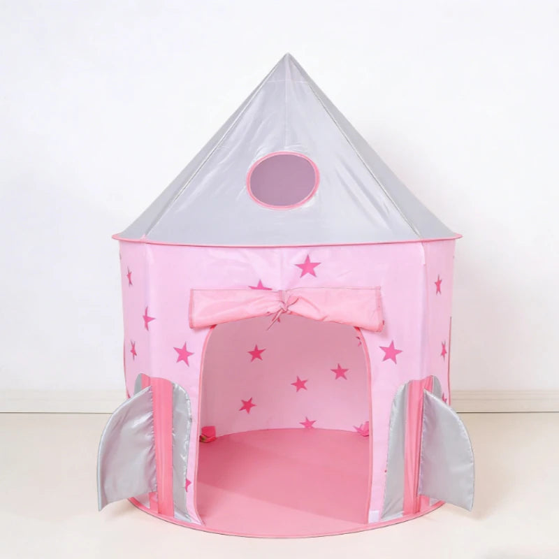 IMBABY Star Printed Play Tent for Toddler with Baby Ball Pit and Play Tunnel Children Indoor Outdoor Playhouse for Birthday Gift