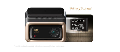 DDPAI Z60 Pro 4K Dash Cam Auto Dashcam Front GPS Car Camera for Dual SONY Sensor WiFi ADAS Night Vision DVR Video Recorder
