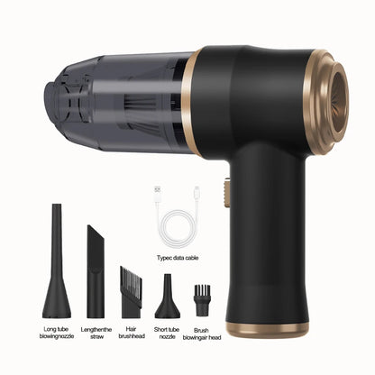 2in1 Handheld Vacuum Cleaner Blower Portable Cordless Car Vacuum Rechargeable Powerful Suction for Home Car Office Pet Hair Dust